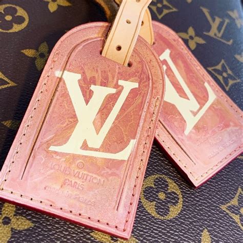 how to find out if louis vuitton is real|authentic louis vuitton luggage tag.